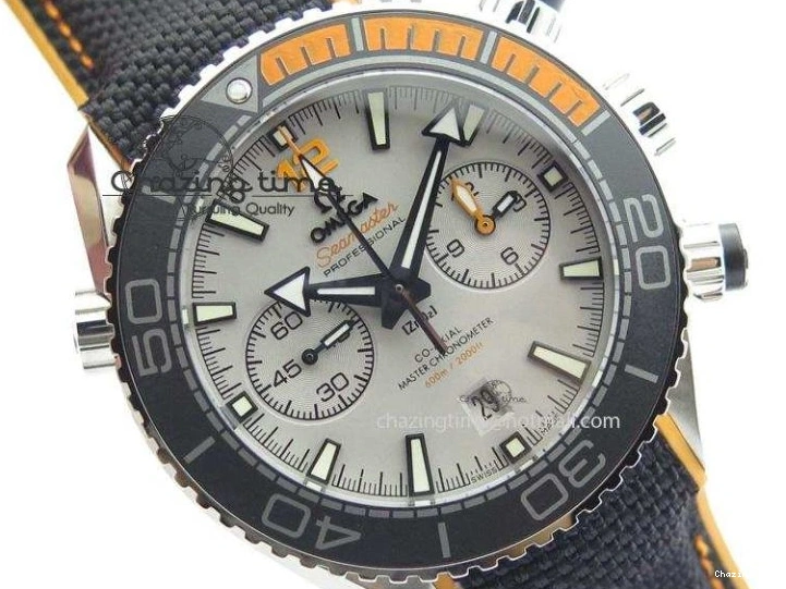 0126 Master Chronometer 45mm SS JHF Grey Dial On Nylon Strap A Neat 8249